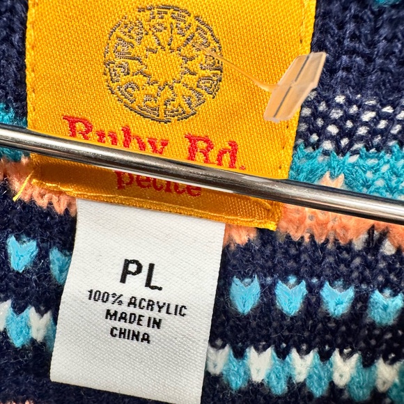 Ruby Rd Cardigan Sweater NWT - Picture 4 of 6